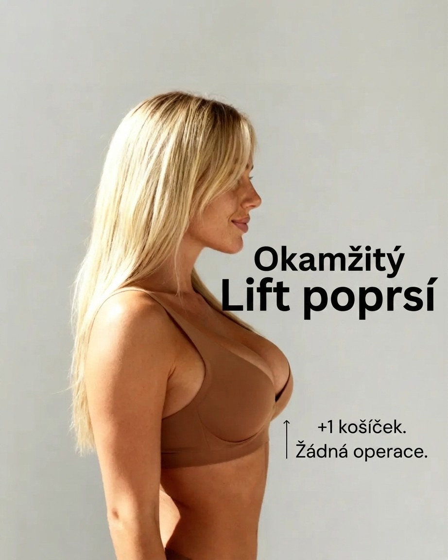 Svilna Druhá Kůže — Neviditelná podprsenka